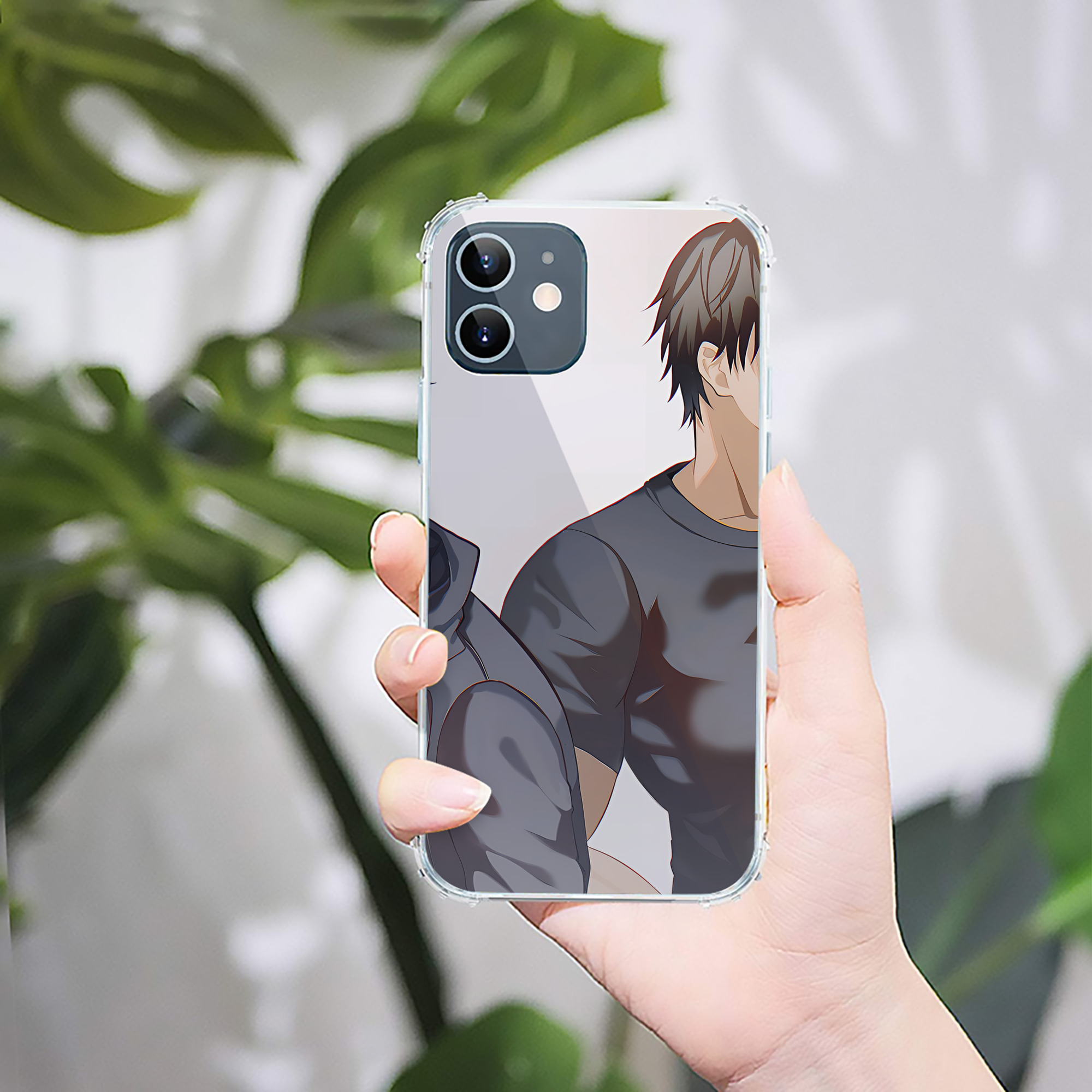 （画像用） SPY×FAMILY间谍家家酒 【iPhone 12シリーズ対応】透明スマホケース（クリアソフトケース）